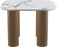 Natural Oak Siena Side Table